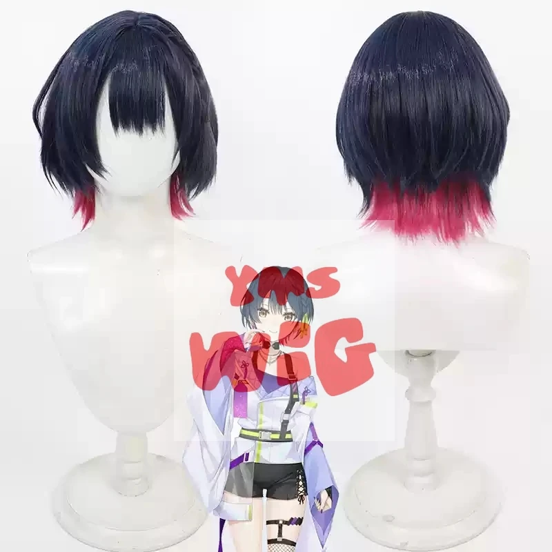 

Virtual YouTuber Vtuber Hololive Yagami karuta Cosplay Wig Yamagami Karuta Heat Resistant Synthetic Hair Halloween Party Role