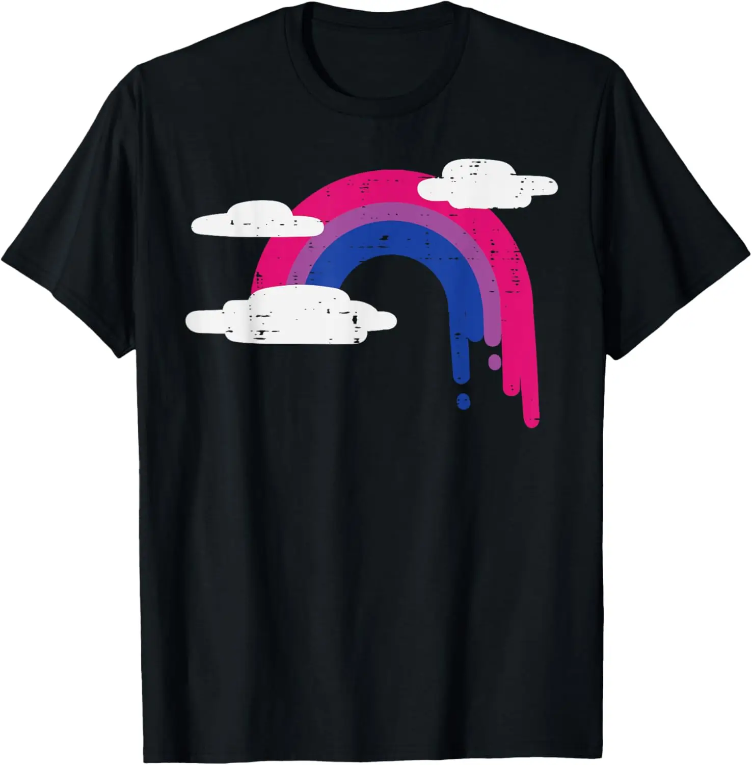 

Бисексуальная Радуга Би Прайд Флаг Бисексуаличность ЛГБТК Женская Мужская Футболка, 100% хлопок