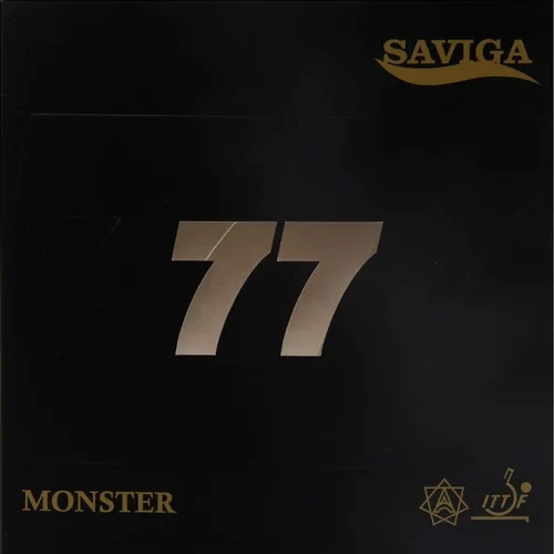 Imagen 2 del producto Goma de tenis de mesa con espinillas largas SAVIGA 77 Monster curado, goma de Ping Pong de buey ofensiva de partículas medianas, buena en ataque y velocidad