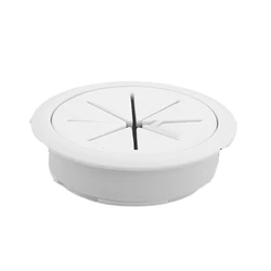 1pc Cable Hole Cover Table Desk Cable Tidy Wire Hole Cover Cap Plug Multi-color 80mm ABS Cable Hole Covers Building Hardware
