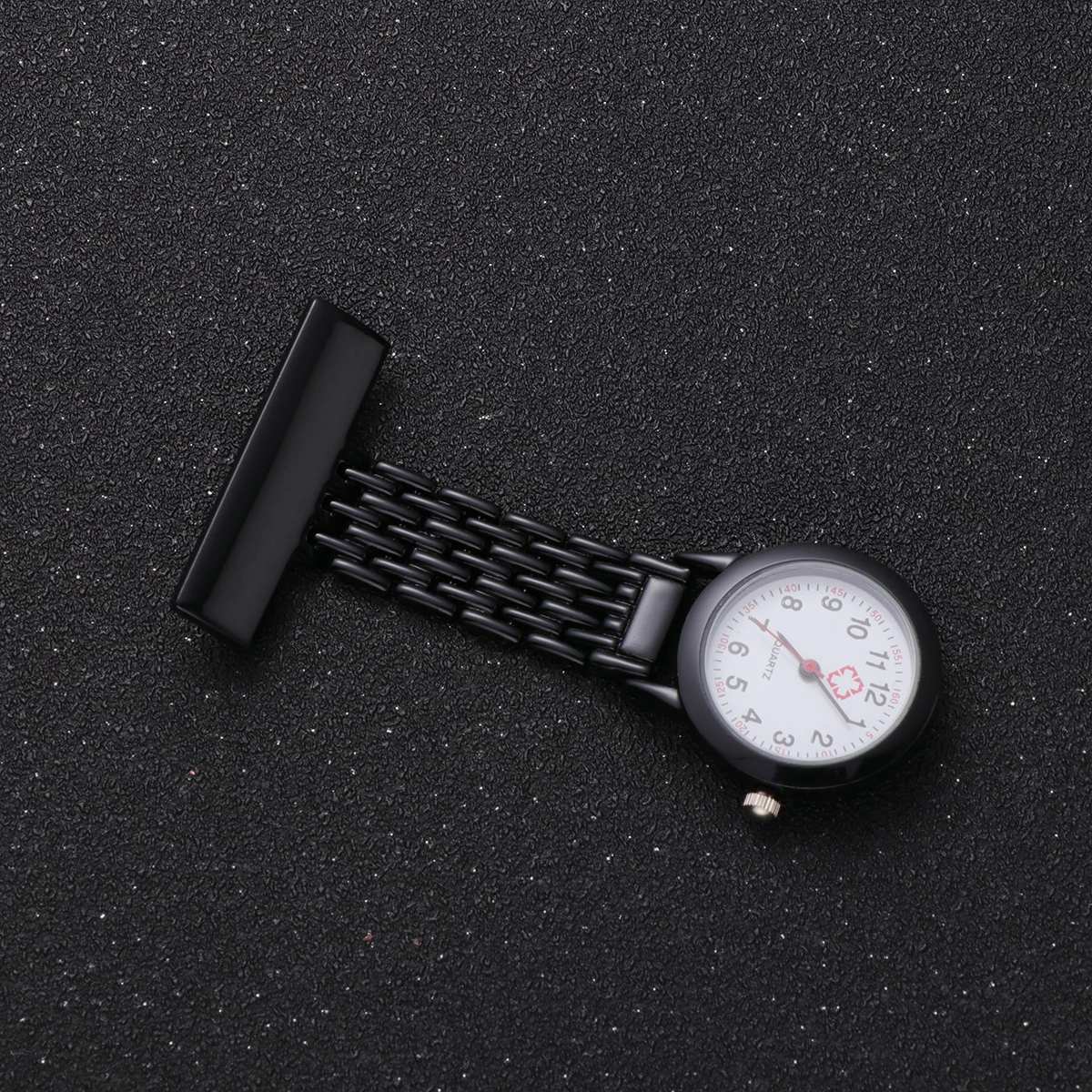 Alloy Mount Watch Pocket Nurse Black Fob Watches for Nurses The Hanging Pin Miss