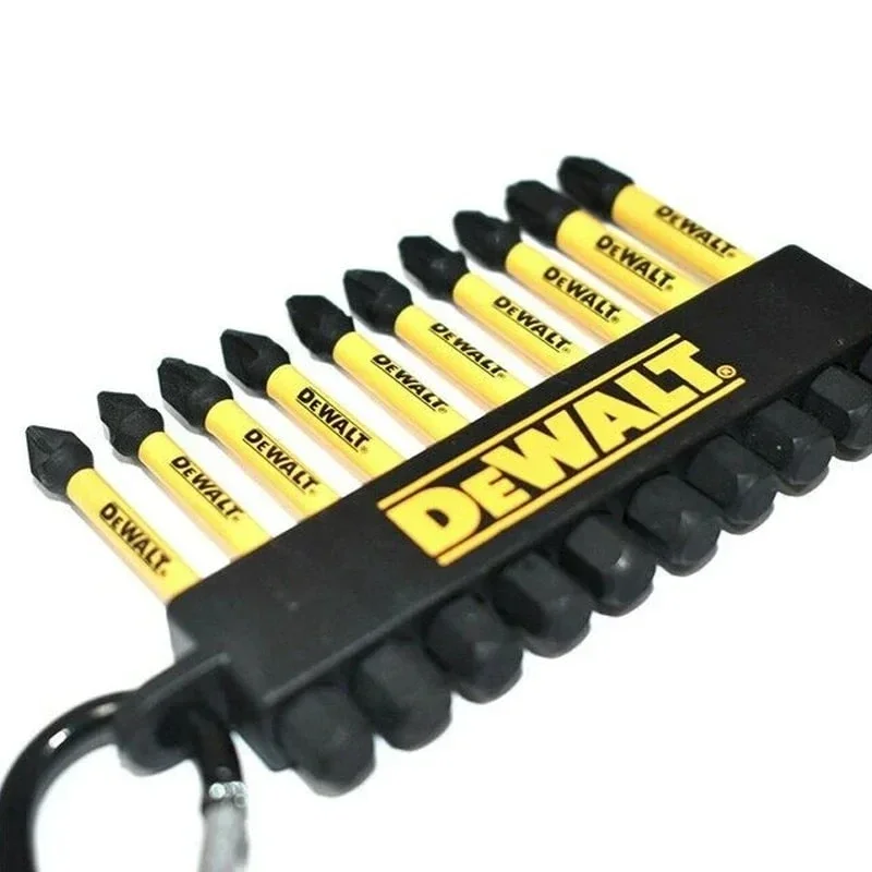 DEWALT DT7274 50mm Pozi & High Impact Screwdriver Bit Set PZ1 PZ2 PH2 High Speed Steel Bit Power Tool Accessories DT7274-QZ