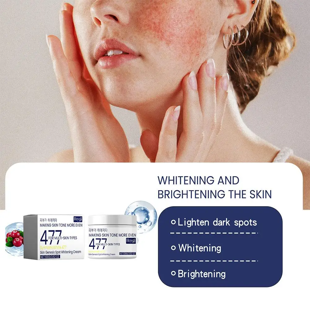 New 477 Skin Genesis Spot Whitening Gream Fades Spot Brightens skin Smoothes And Moisturizes Relieves Dryness And Dullness