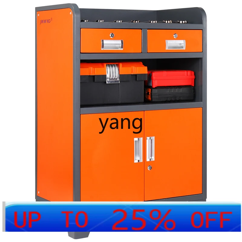 LMM Tool Cabinet Heavy Hardware Tool Storage Cabinet for Auto Repair Factory Workshop Industrial Grade Thickened Iron Locker