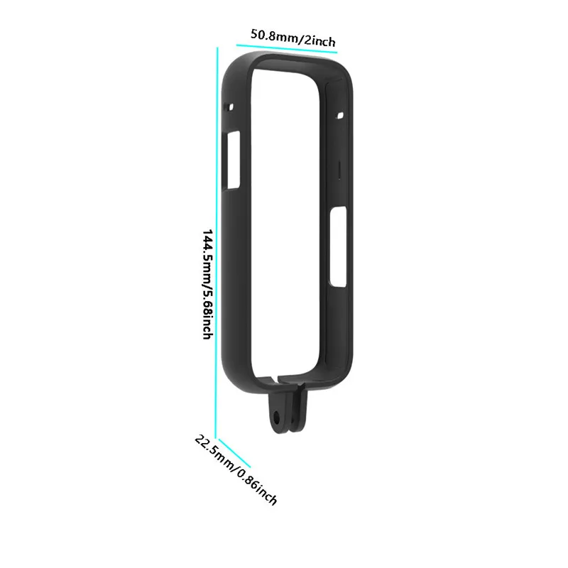 สำหรับ Insta 360อุปกรณ์เสริม X4เดียวกรอบกันกระแทกขายึดอแดปเตอร์กรอบขอบสำหรับการป้องกันกล้องแอคชั่น Insta360