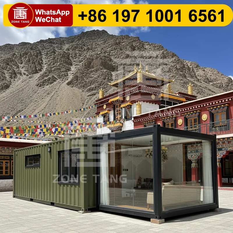 

Luxury Modern Modular Prefabricated House Flat Pack Homes Prefab Houses Hot Sale Pre Fabricated Eco-Friendliness Factory Price