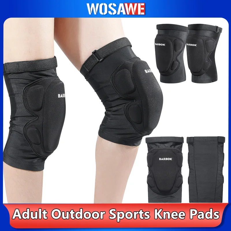 

Adult Knee Pads for Outdoor Sports – Anti-Impact Protective Gear for Soccer, Skateboarding, Roller Skating, Rugby & Skiing