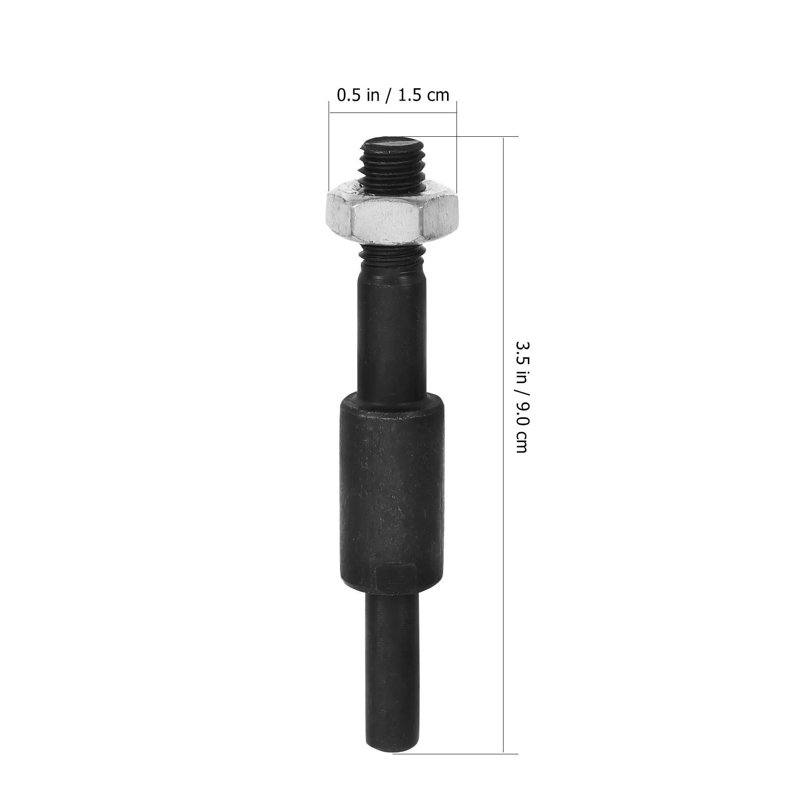 2 Sets Metal Motor Arbor Shaft Adapter for Grinding & Polishing Wheels – Threaded Mandrel Drill Extension Tool