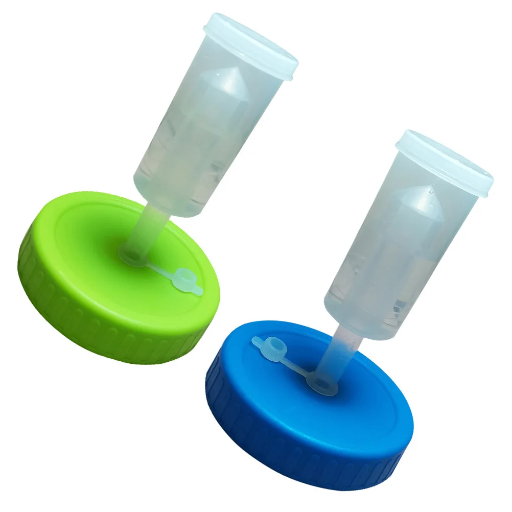 2 قطعة أغطية التخمير لبرطمانات ميسون طقم غطاء التخمير السيليكون غطاء خزان عملي لوازم المطبخ لتخزين المواد الغذائية