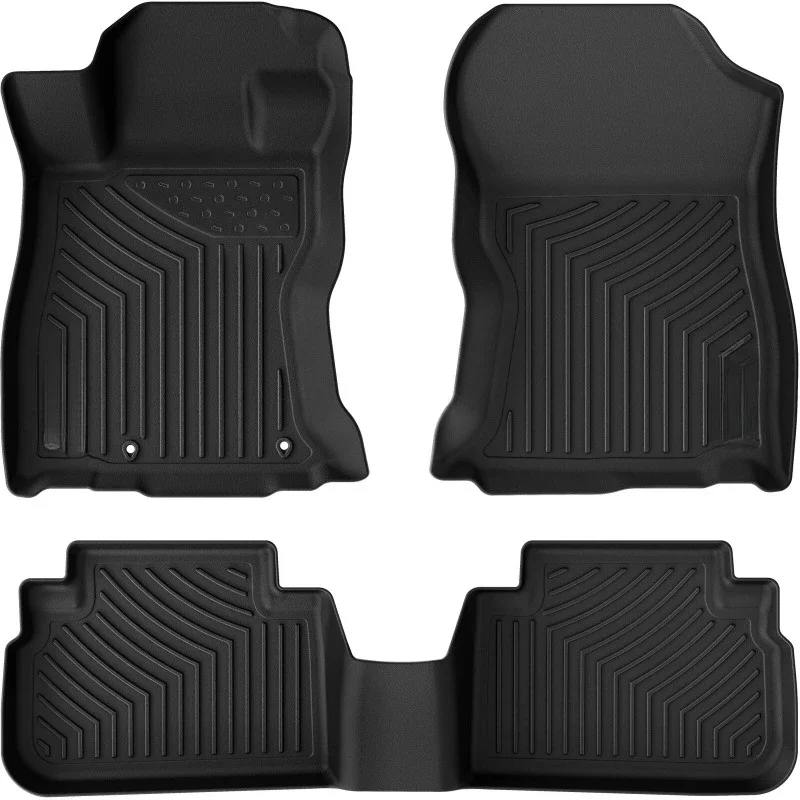 

3D Floor Mats Fit for 2019-2024 Subaru Forester Black TPE All Weather Car Liners United States