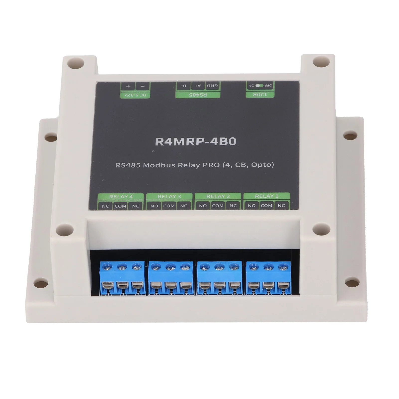 産業オートメーションアプリケーション用のフォトカプラ絶縁を内蔵した485インターフェースを備えたRTU 4チャンネルリレーモジュール