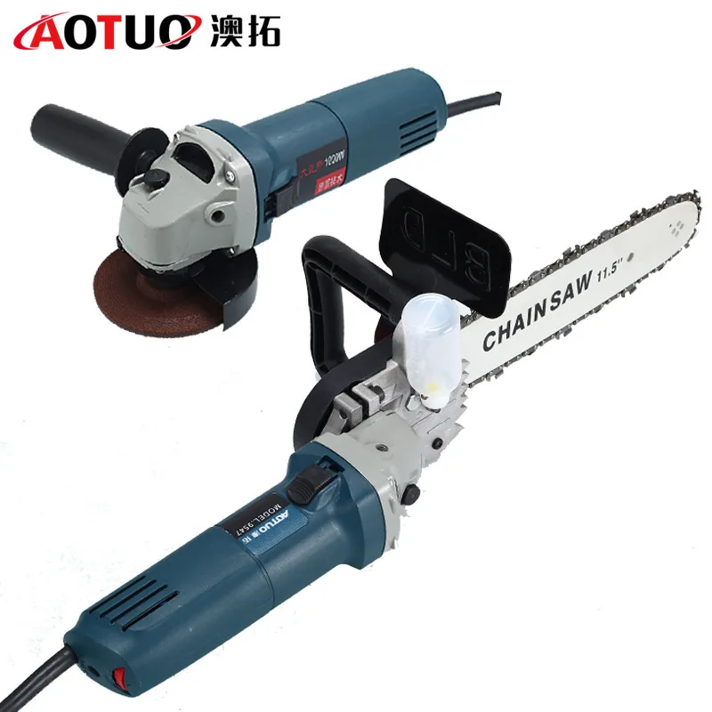 Large Quantity,change From Excellent Angle Grinder To Electric Chain Saw, Polisher To Chainsaw, Household Small Portable Logging