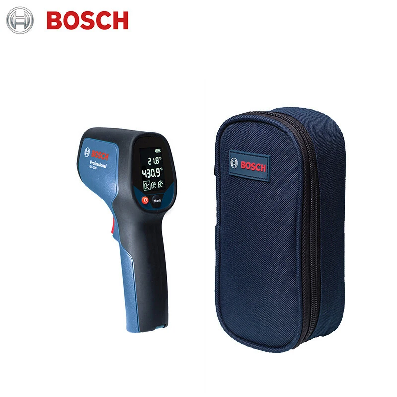 

Bosch GIS 500 Infrared Thermometer -30/500 Digital Thermometer Tools Professional Temperature Measuring Device with Tool Bag