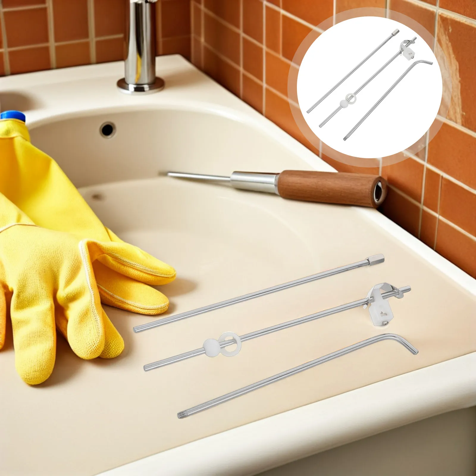 

Chrome Pop Up Basin Waste Set for Lavatory Sink with Anti Rust Finish Tool Free Installation Secure Fit for Daily Use