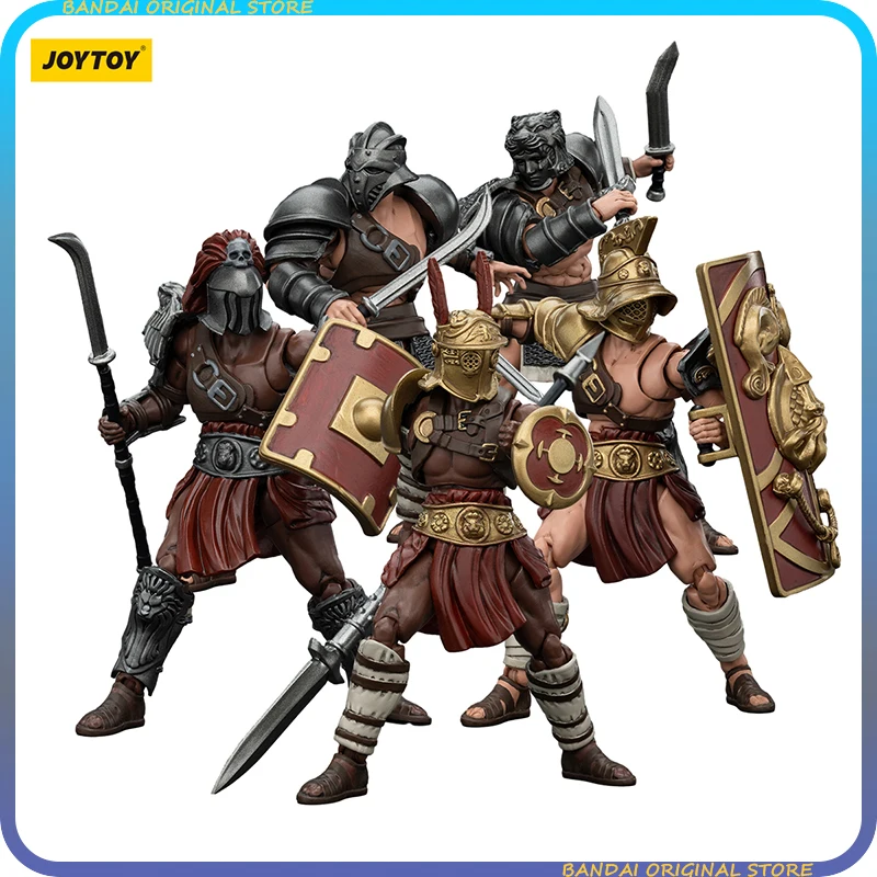 JOYTOY Roman Gladiator Figures Murmillo Griffon Gladiator Scissor Hoplomachus Action Figure Model Toy Gifts