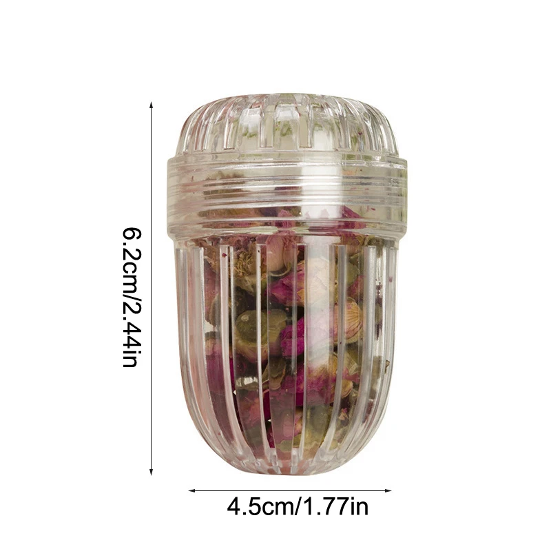 3Pcs Separator Flower Tea Filter Ball Transparent Kettle Infuser Tea Leaf Strainer Household Kitchen Accessories