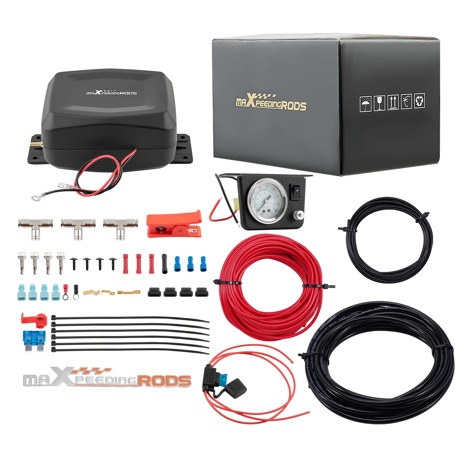 Load Assist Air Spring Compressor Kit for Mercedes Sprinter Single Rear Wheel  Towing Air Spring Helper Compressor Kit