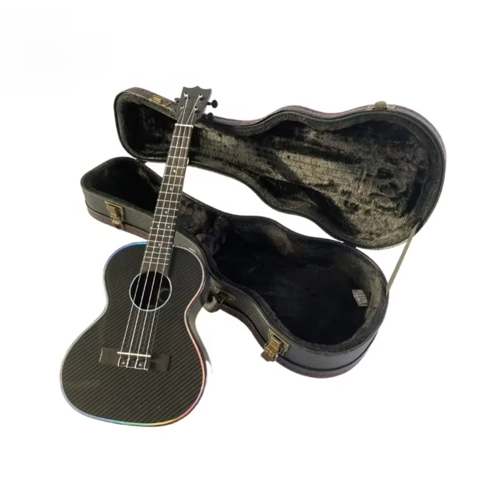 القيثارة الفاخرة المصنوعة من ألياف الكربون الجافة الحقيقية لمجموعة الفن هدية لمحبي القيثارة