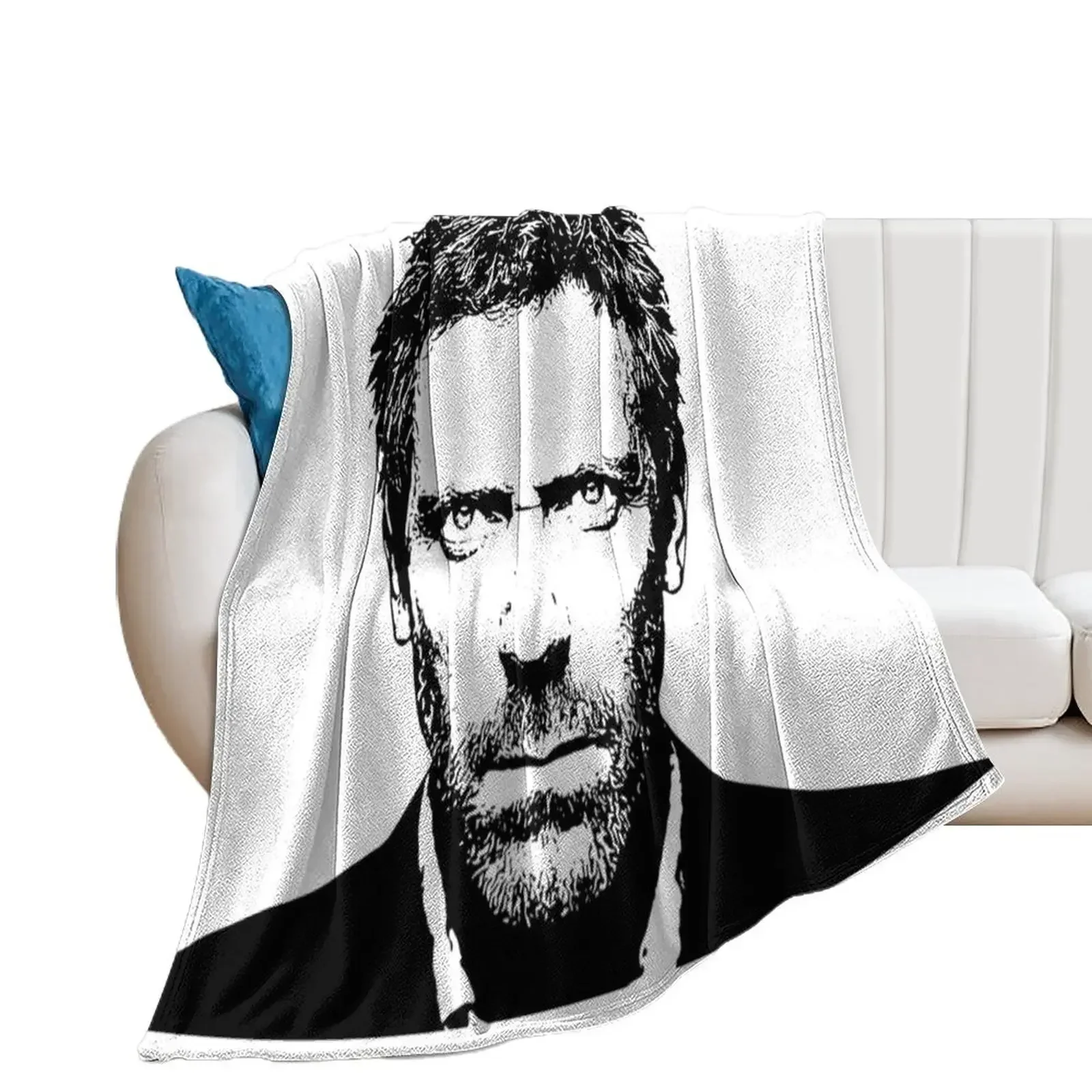 Dr. Gregory House Throw Blanket Extra Large Throw Soft Plaid Blankets