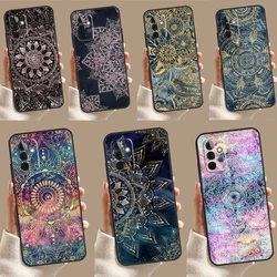 Indian Pattern Mandala Case For Samsung Galaxy A35 A55 A25 A15 A51 A71 A12 A32 A52 A13 A33 A53 A14 A34 A54 Cover