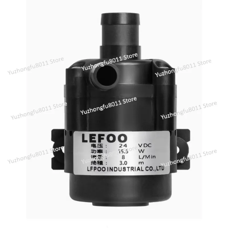 Lifu 24v bomba doméstica silenciosa, bomba de circulação elétrica submersível 12v centrífuga dc sem escova micro bomba