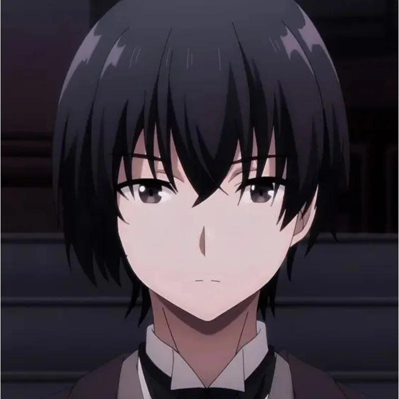 Anime Die Eminenz Im Schatten Kagenou Cid Cosplay Perücke Schwarz Kurze Haare Schatten Garten Minoru Kagenou Zubehör Halloween Männer Jungen