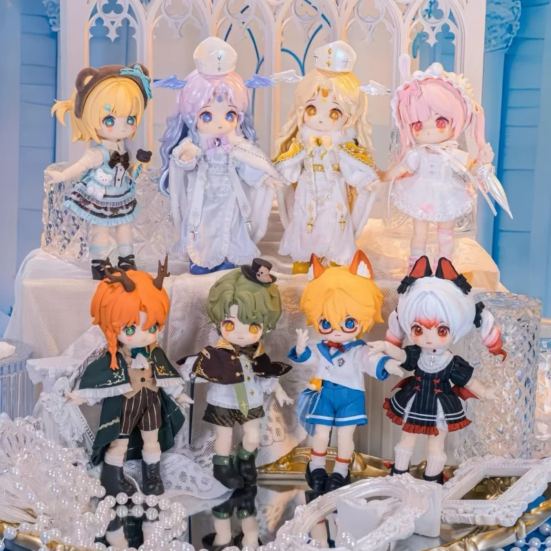 

Новая распродажа, оригинальная серия Nagi V5 Fantasy Book 1/12 Bjd Blind Box Mystery Box Kawaii Toys, коллекция аниме, декор, праздничные подарки