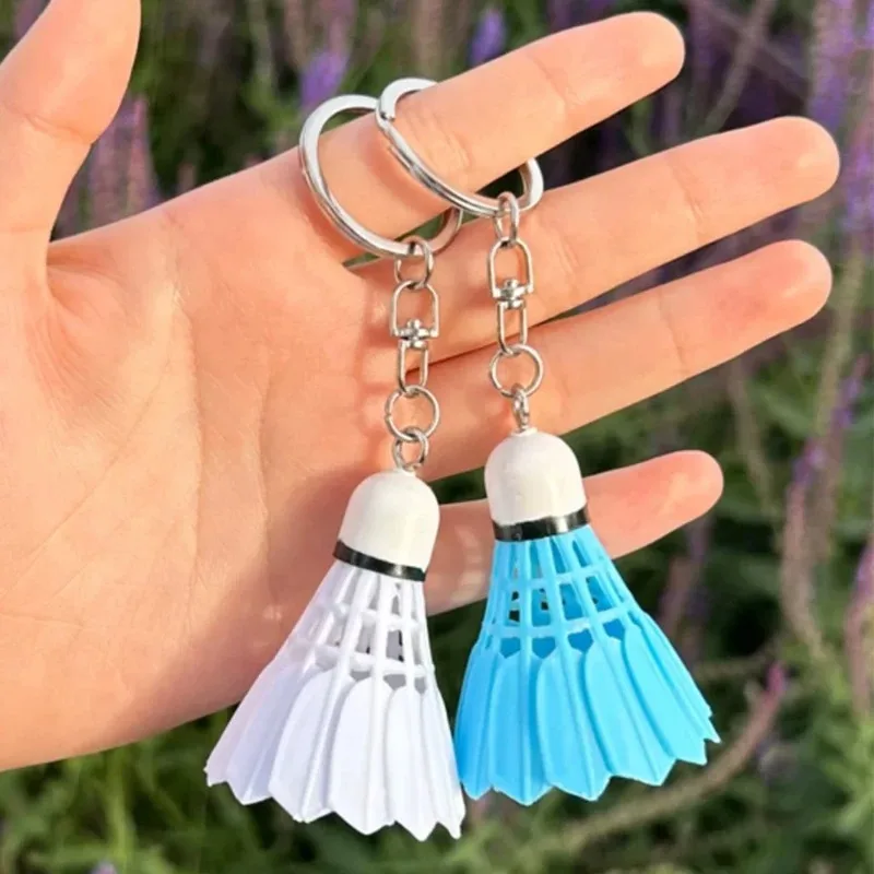 2026 New Simulation Mini Badminton Keychain Pendant