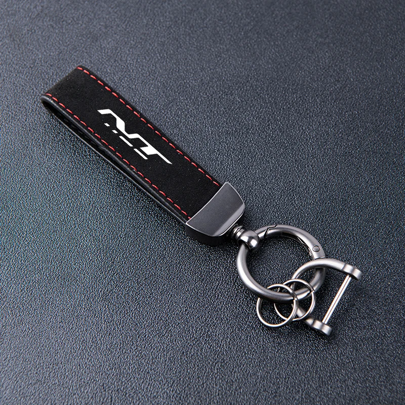 For Honda NT1100 NT 1100 DCT 2021 2022 2023 2024 2025 Accessories High-Grade Motorcycle Keyring Leather Suede Keychain