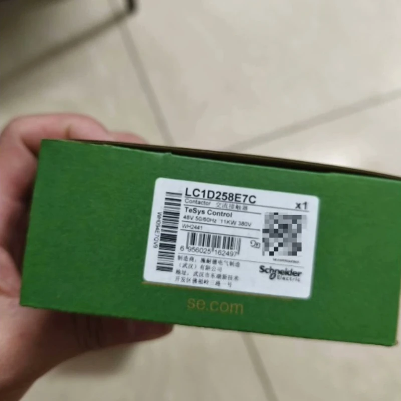 شنايدر إلكتريك LC1D098 LC1D128 LC1D188 LC1D258 AC المقاولين 24V 48V 110V 220V 380V LC1D098/128/188/258 B7C/E7C/F7C/M7C/Q7C