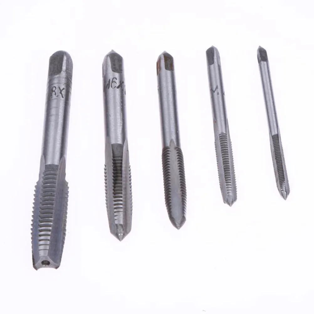 6Pcs Screw Extractor Heavy Duty Carbon Steel Durable Removal Tool Auto Repair Breaker Set Extractor Auto Repair Tool
