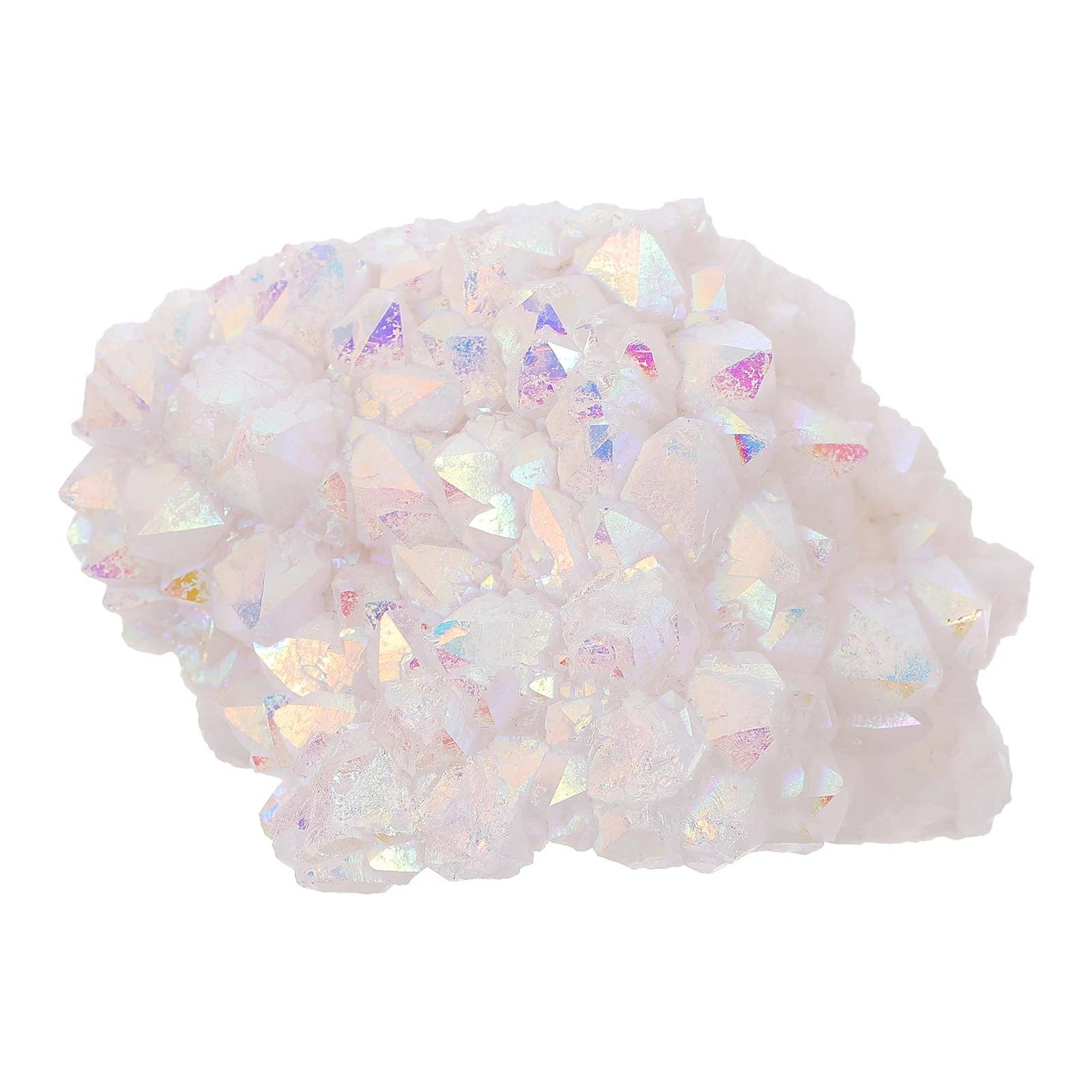 

Natural White Crystal Cluster Radiation Protection Desktop Adornment Home Office Decor Healing Crystal Gift For Family Friends