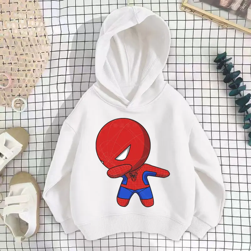 Sudaderas con capucha de Marvel para niños y niñas, sudaderas con capucha CaptainAmerica de Hulk, Tops de primavera y otoño, 2024