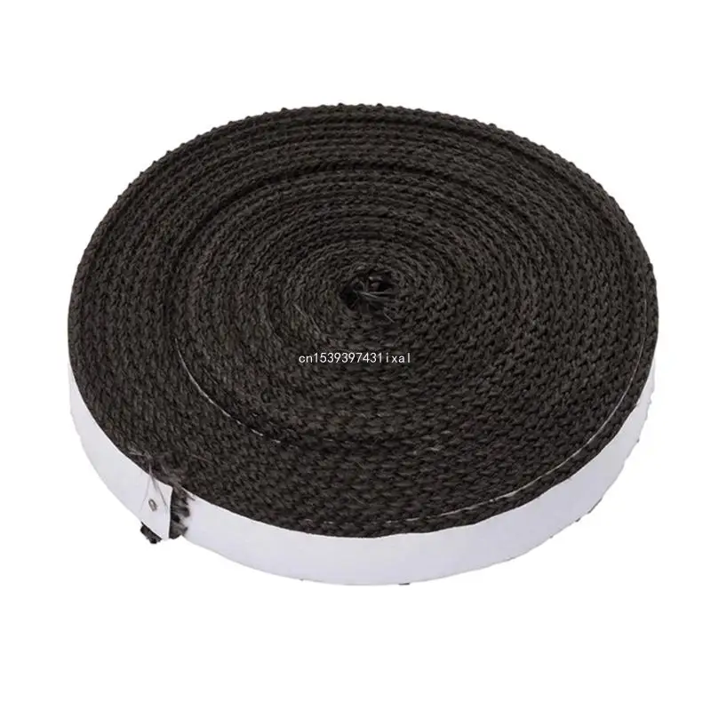 

Heat Resistant Seals High Temp Grill Gasket Grill Seals Replacement Fiber Material Perfect for Outdoor Cooking Grilling