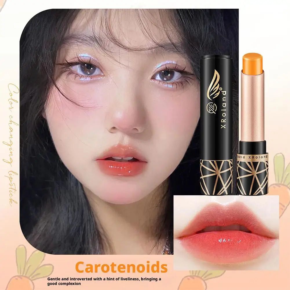 Color Changing Lipstick Lip Balm Lasting Nutrition Magic Carotene Temperature Changing Lipstick Long Lasting Lip Makeup Cosmetic