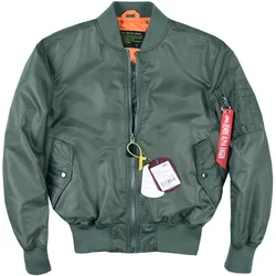 New Alpha Martin Spring Classics MA1 Bomber Pilot Jacket Men Waterproof Baseball Coat Air Force Military Tactical Causal Jacket