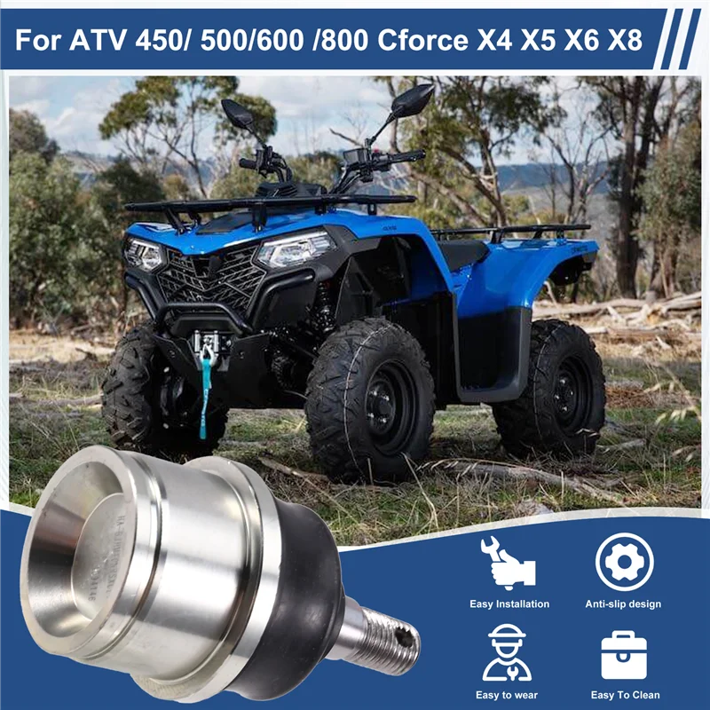 

Upper & Bottom Front Suspension Ball Joint Pin For CFMOTO ATV 450 500 600 800CC Cforce X5 X6 X8 B