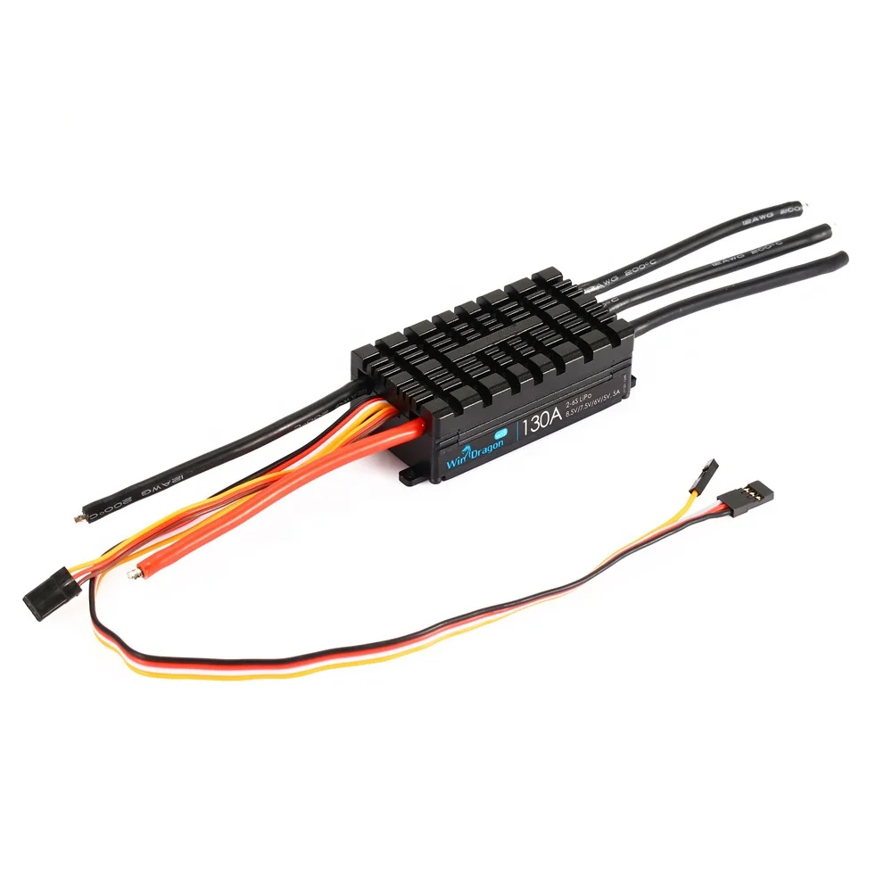 2-6S Brushless Motor 130a Speed Controller APP Programming Rc Esc