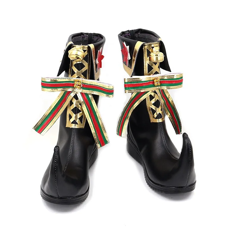 Buty do Cosplayu Poczynkownika Victor z Identity V, Halloween, Karnawał, Rekwizyt Cosplay, Anime, Skóra PU, Szyte na Miarę