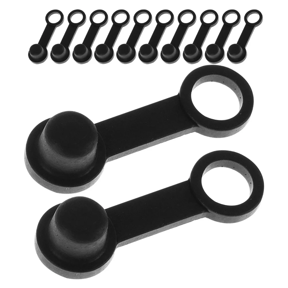 

15Pcs Brake Bleeder Screw Caps Motorcycle Car Universal Rubber Dust Covers for Disc Brake Bleeder Valve Sealing