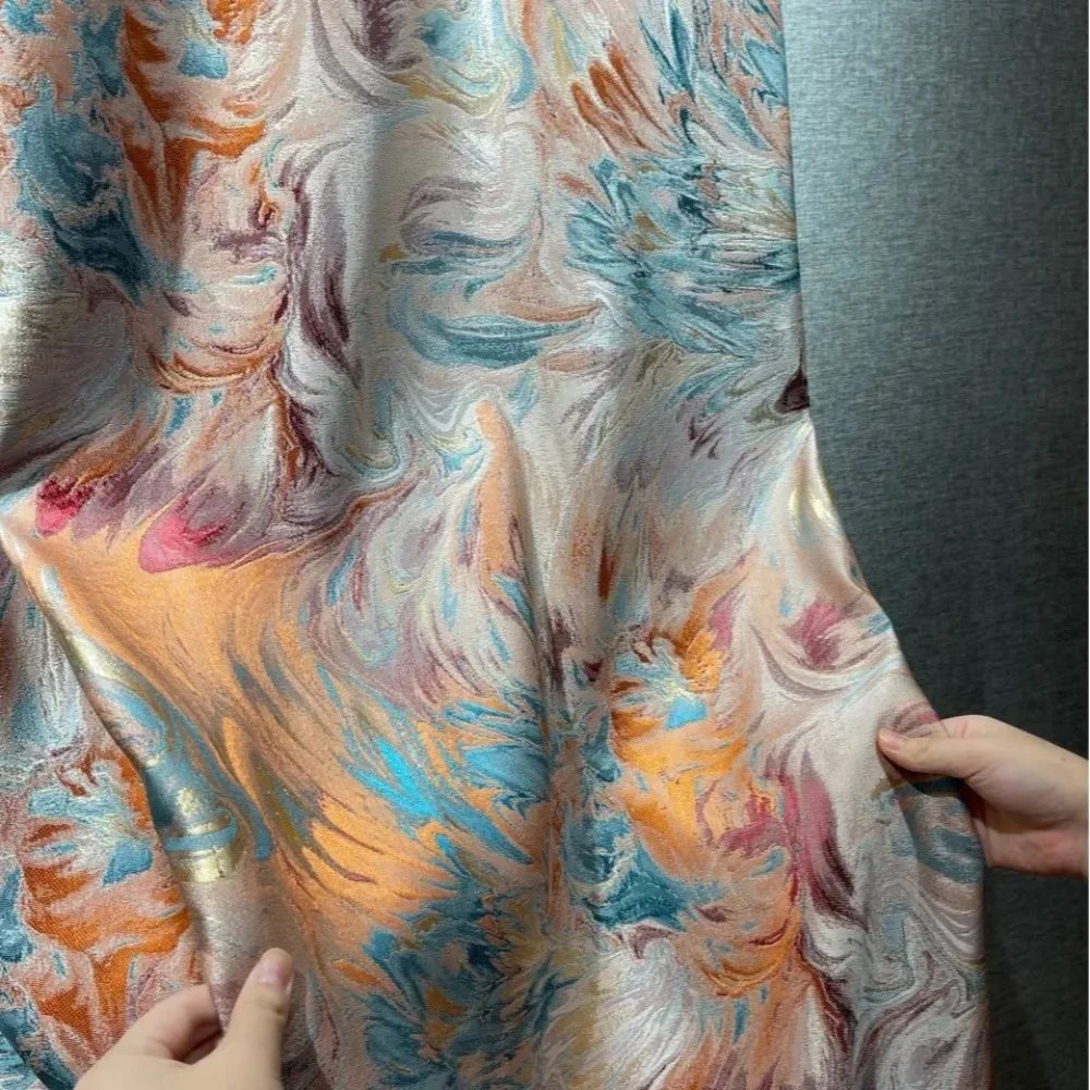 

Новые высокоточные жаккардовые ретро окрашенные в пряже легкие роскошные затемняющие оконные шторы для гостиной, столовой, спальни, виллы, отеля