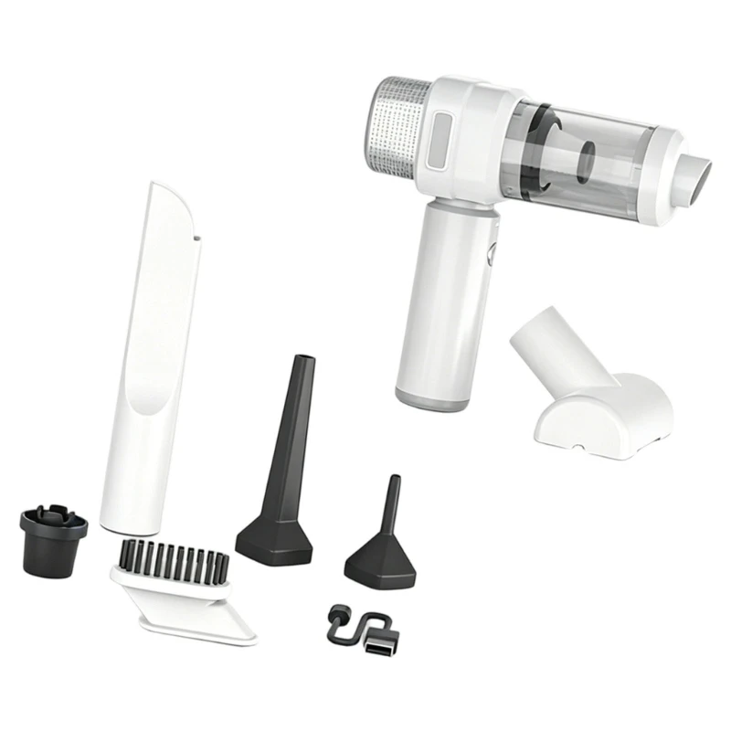 Powerful 2 In 1 Cordless Car Vacuum Cleaner with LED Display & 3 Speed Settings Simple to Operate for Home & Auto Use