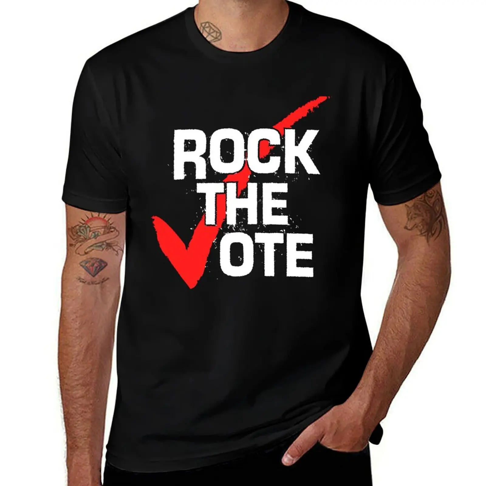 

Rock The Vote T-Shirt man t shirt luxury t shirt for man T-Shirt