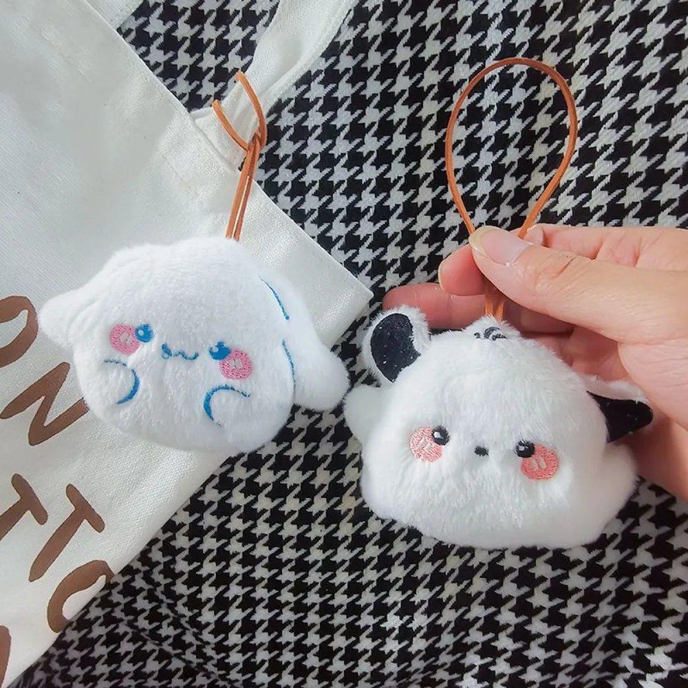 Olá kitty nome tag pingente dos desenhos animados campus ins estilo kuromi mochila chaveiro saco pingente meninas telefone móvel pendurado ornamento