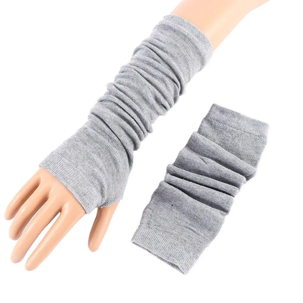 Arm Warmers Long Gloves Fingerless Mittens Funk Trendy