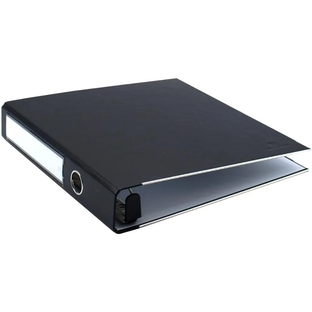 Premium 3-Ring Binders, 7-Pack, Light Gray, 2 Spine, 325-Sheet Capacity, 1.25 D-Rings, Linen-Textured, Heavy-Duty Organization