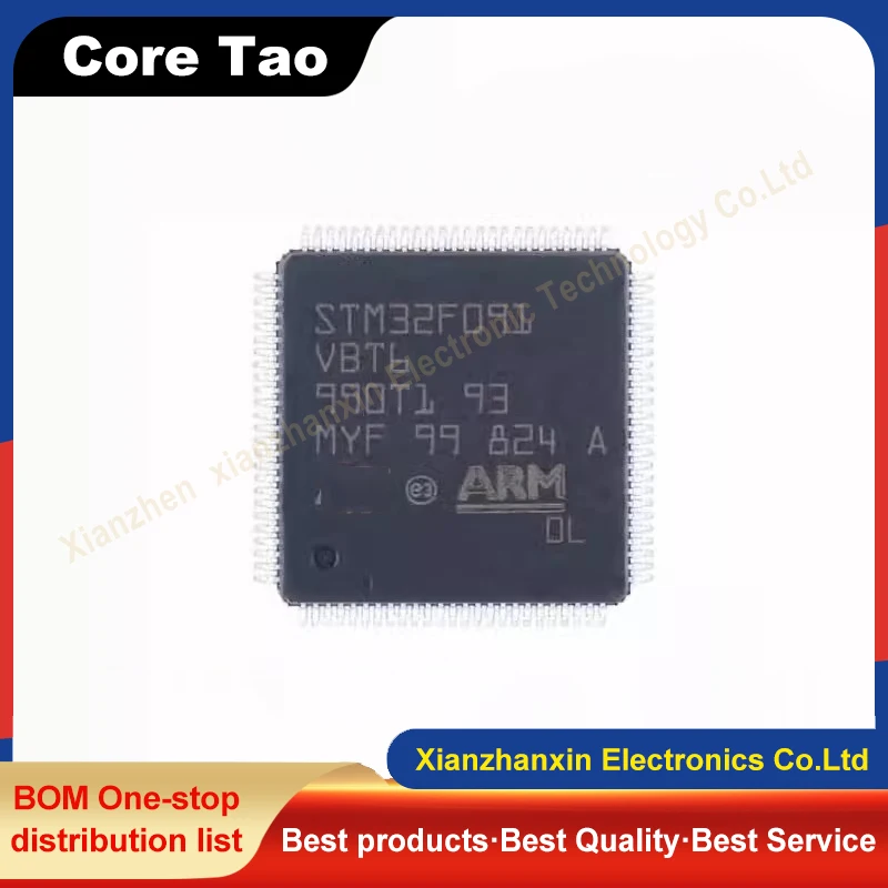 1PCS/LOT STM32F091VBT6 STM32F091 091VBT6 LQFP100 Microcontroller chips in stock