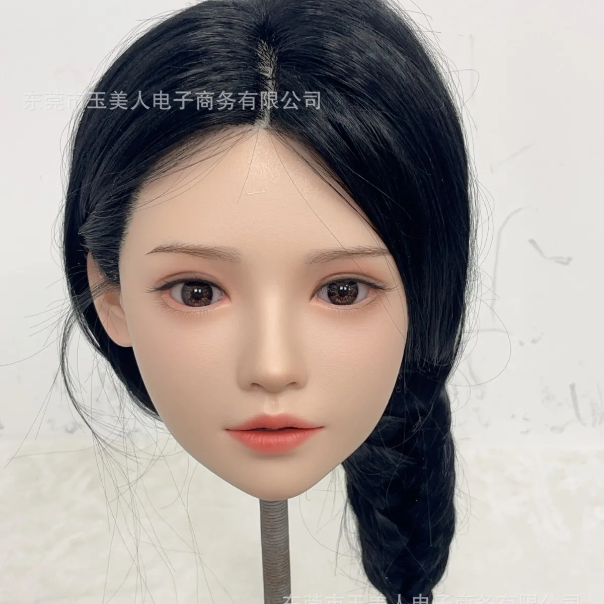 Geïntegreerde tanden en tong Functionele siliconen pop Eenkoppig geïmplanteerd haar Mondopening Orale tunnel