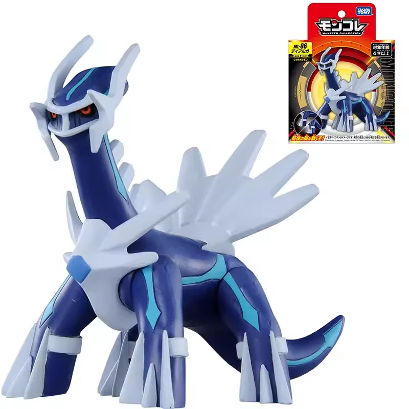 En Stock TOMY Pokémon juguetes dragón de fuego Zhu Zi bestia divina muñeca hecha a mano colección de figuras de acción regalo caja Original