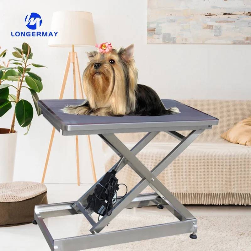 Electric Lifting Veterinary pet grooming table Adjustable Dog Grooming Table Hydraulic